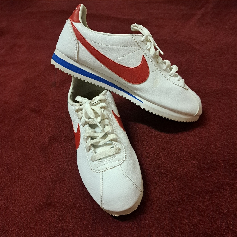 2018 Nike Classic Cortez Leather Forrest Gump Sneakers!
